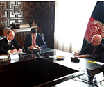 Ghani Meets Russia’s  National Security Advisor
